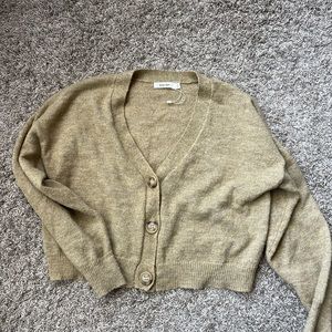 Cropped cardigan
